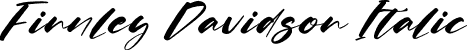 Finnley Davidson Italic font | Finnley-Davidson-Italic.otf