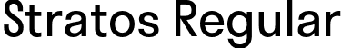 Stratos Regular font | stratos-regular-TRIAL.otf