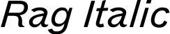 Rag Italic font | Rag-Italic.otf