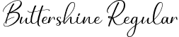 Buttershine Regular font | buttershine-script.ttf