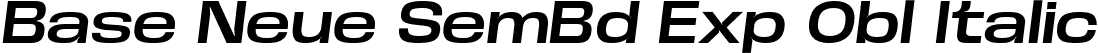 Base Neue SemBd Exp Obl Italic font | BaseNeueTrial-ExpSemBdObliq-BF63d645f75e0d9.ttf