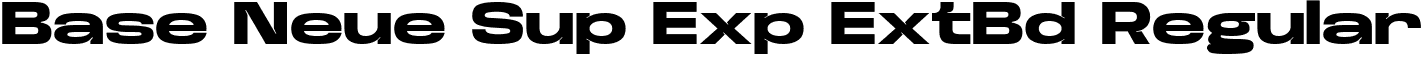 Base Neue Sup Exp ExtBd Regular font | BaseNeueTrial-SuperExpExtBd-BF63d645fe46f6c.ttf