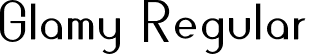 Glamy Regular font | Glamy-Regular.otf