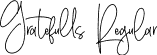 Gratefulls Regular font | Gratefulls.otf