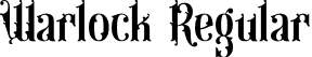 Warlock Regular font | Warlock.otf