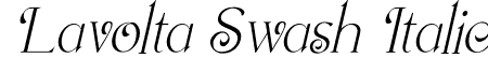 Lavolta Swash Italic font | Lavolta Swash Italic.otf