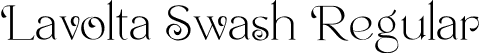 Lavolta Swash Regular font | LavoltaSwash.otf