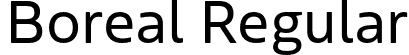 Boreal Regular font | boreal-regular-TRIAL.otf