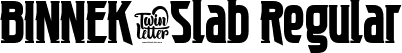 BINNEK-Slab Regular font | BINNEK-BINNEK-Slab.ttf