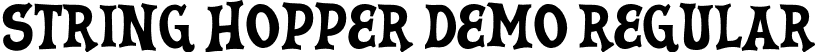 String Hopper Demo Regular font | Stringhopperdemo-K7DqX.otf