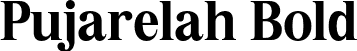 Pujarelah Bold font | Pujarelah-Bold.otf