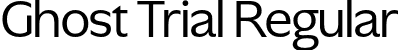 Ghost Trial Regular font | GhostTRIAL-Regular.otf