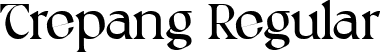 Trepang Regular font | trepangregular-ez61e.ttf