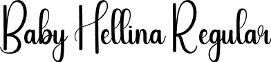 Baby Hellina Regular font | Baby-Hellina.otf