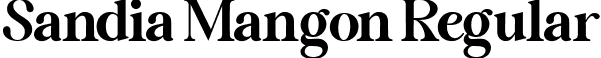 Sandia Mangon Regular font | Sandia Mangon.ttf