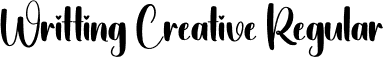 Writting Creative Regular font | Writting-Creative.otf