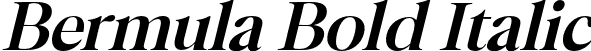 Bermula Bold Italic font | Bermula Bolditalic.otf