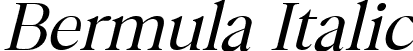 Bermula Italic font | Bermula Italic.ttf