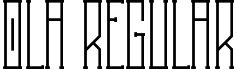 Ola Regular font | Ola.otf