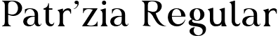 Patr’zia Regular font | Patrizia-Regular.ttf