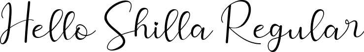 Hello Shilla Regular font | Hello Shilla.ttf