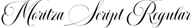 Moritza Script Regular font | Moritza Script.otf