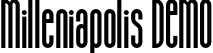 Milleniapolis DEMO font | MilleniapolisIkiikocom-ywged.otf