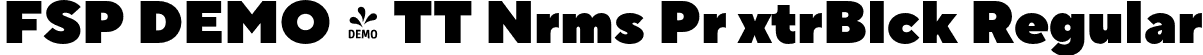 FSP DEMO - TT Nrms Pr xtrBlck Regular font | Fontspring-DEMO-tt_norms_pro_extrablack.otf