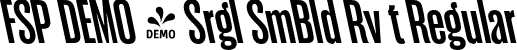 FSP DEMO - Srgl SmBld Rv t Regular font | Fontspring-DEMO-seriguela-semiboldrevit.otf
