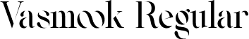 Vasmook Regular font | vasmook-k7qpw.ttf