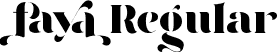 faya Regular font | faya.ttf