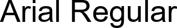 Arial Regular font | arial.ttf