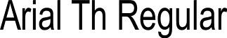 Arial Th Regular font | ArialTh.ttf