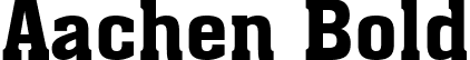 Aachen Bold font | unicode.aachenb.ttf