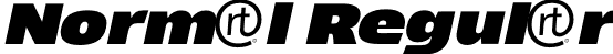 Normal Regular font | GigrancheDemoBlackOblique-9Y2lK.otf