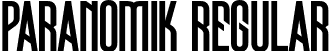 Paranomik Regular font | Paranomik-Regular.otf