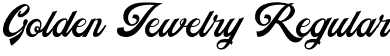 Golden Jewelry Regular font | GoldenJewelry-YzdRj.otf