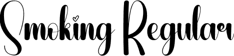 Smoking Regular font | Smoking.otf