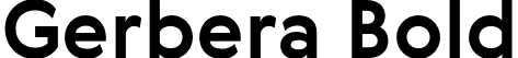 Gerbera Bold font | Gerbera-Bold.otf