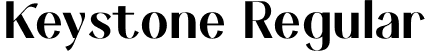 Keystone Regular font | Keystone-Regular.ttf