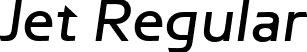 Jet Regular font | jet_regular_trial.otf