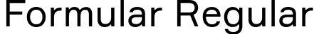 Formular Regular font | formular-regular-trial.otf