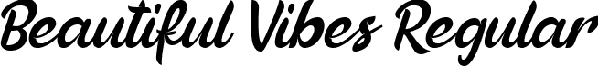 Beautiful Vibes Regular font | Beatiful Vibes.ttf