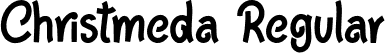 Christmeda Regular font | Christmeda.otf