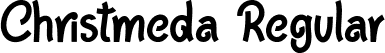 Christmeda Regular font | Christmeda.ttf