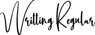 Writting Regular font | Writting.otf