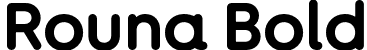 Rouna Bold font | Rouna-Bold.otf