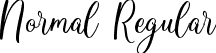 Normal Regular font | Melodies Crystal Script Demo.ttf