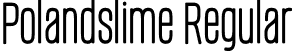 Polandslime Regular font | Polandslime.otf