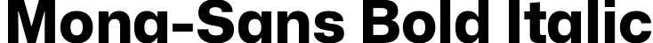 Mona-Sans Bold Italic font | Mona-Sans-ExtraBold.ttf